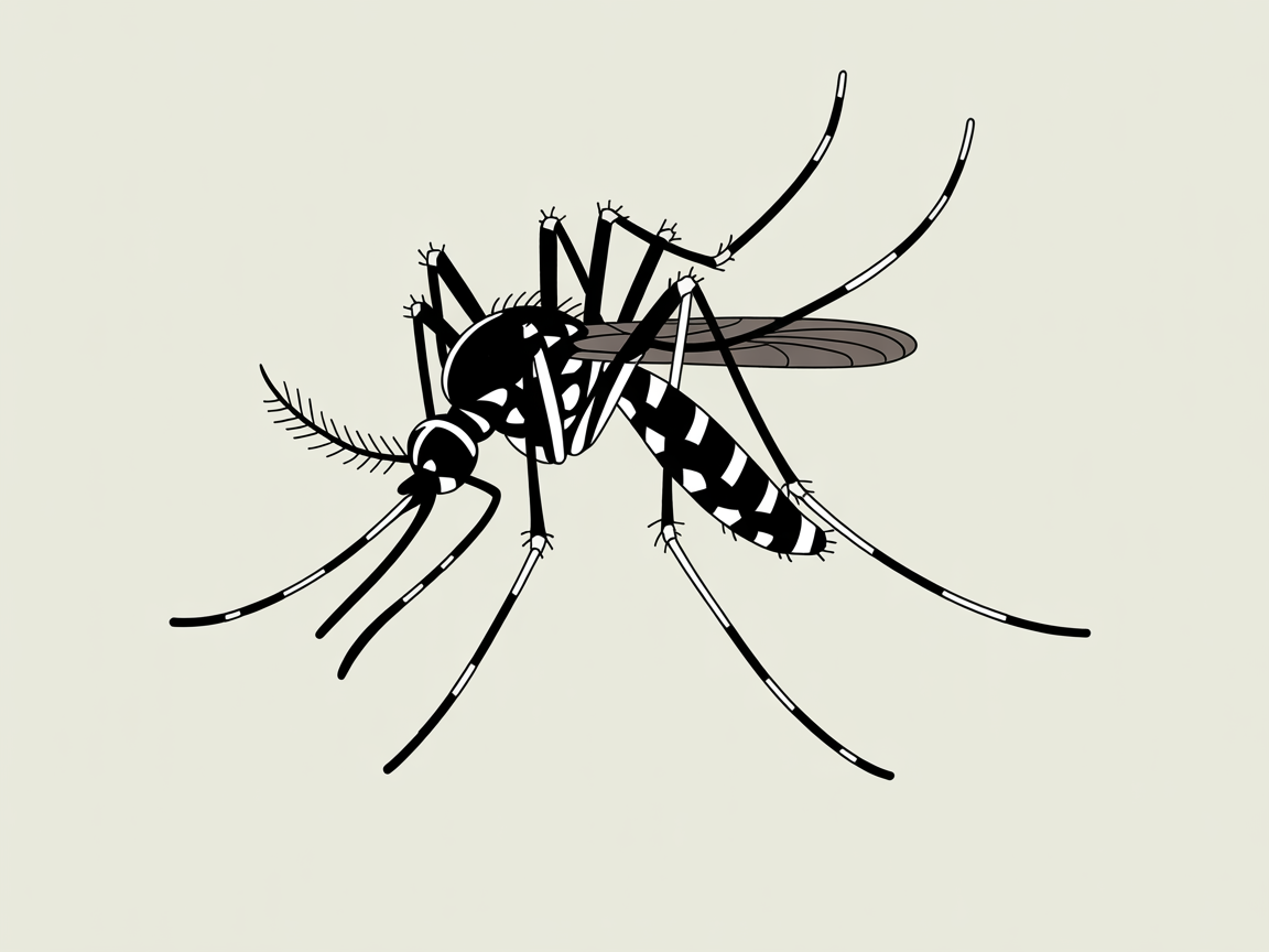 Asian Tiger Mosquito identification photo