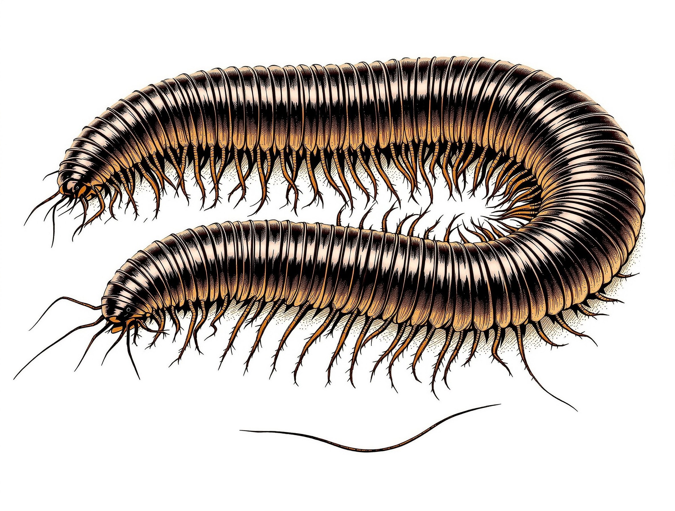 Garden Millipede identification photo